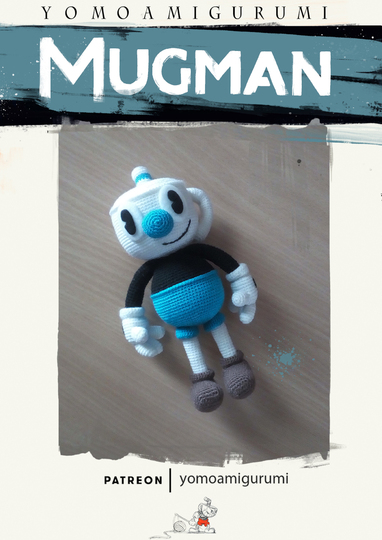 Mugman amigurumi
