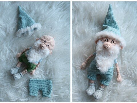 Grinse-Weihnachtsmann (klein) von LaCritza