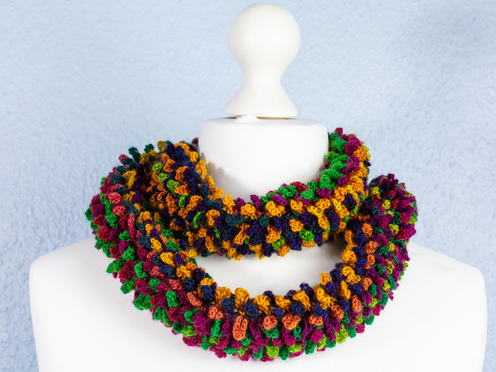 Häkelanleitung Schlaufen-Schal „Kuschel“