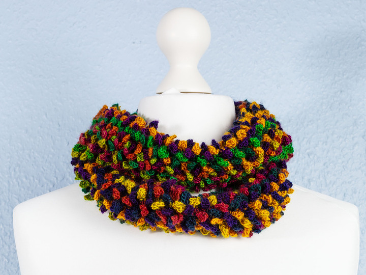 Häkelanleitung Schlaufen-Schal „Kuschel“