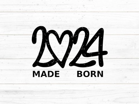 Made Born 2024 Plotterdatei SVG DXF FCM