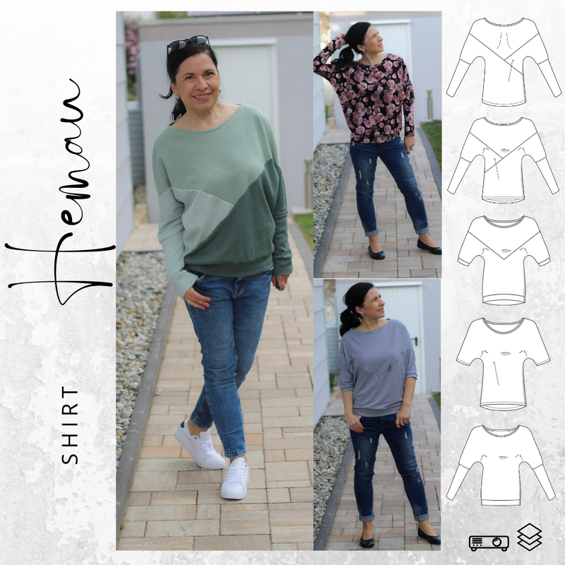 Ebook Shirt HEMAU Gr. 34-56