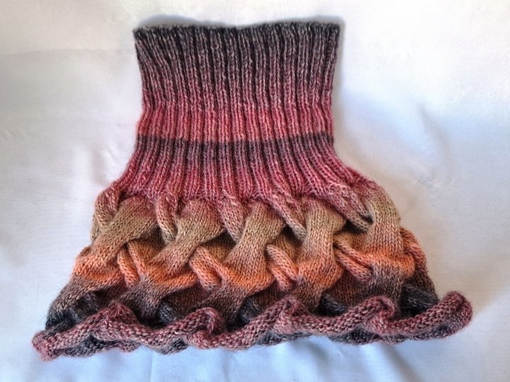 Strickanleitung Schalkragen, Kragenschal, Halswärmer, Loop   #316