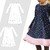Schnittmuster Nähanleitung Ebook Jerseykleid Mädchen