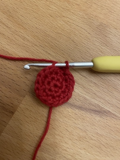 Glückswürmchen Hut, Blume und Schal für "Schornsteinfeger & Schneemann"