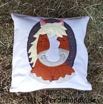 Stickdatei Pferd Pferdestickdatei Tiermotiv Pferdemotiv Pony Pferdekopf - Bild 2