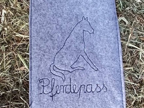 Stickdatei, Pferd, Pferdestickdatei, Tiermotiv, Pferdemotiv, Pferdekopf