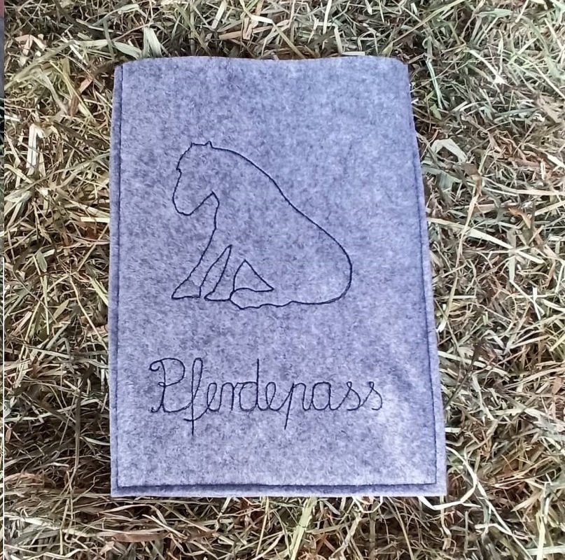 Stickdatei, Pferd, Pferdestickdatei, Tiermotiv, Pferdemotiv, Pferdekopf