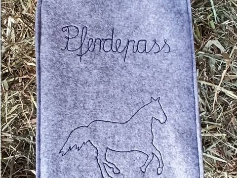 Stickdatei, Pferd, Pferdestickdatei, Tiermotiv, Pferdemotiv, Pferdekopf