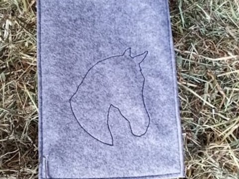 Stickdatei, Pferd, Pferdestickdatei, Tiermotiv, Pferdemotiv, Pferdekopf