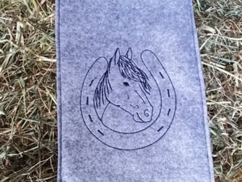 Stickdatei, Pferd, Pferdestickdatei, Tiermotiv, Pferdemotiv, Pferdekopf