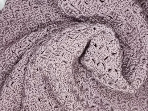 Häkelanleitung Babydecke