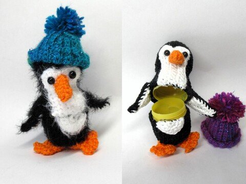 Häkelanleitung Ü-Ei-Pinguin