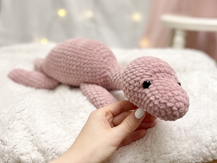 Häkelanleitung Dinosaurier „Donna“