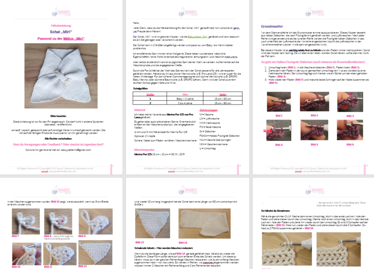 Schneller Schal für Babys und Kinder häkeln