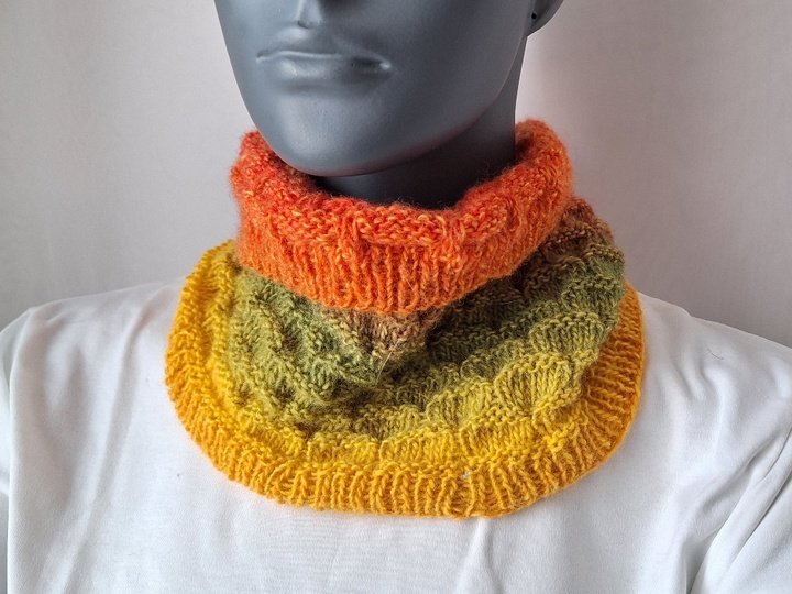 Strickanleitung Halssocke, Loop, Schalkragen, Neckwarmer     #317