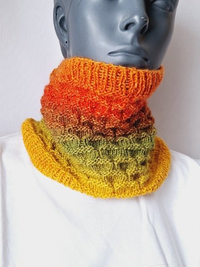 Strickanleitung Halssocke, Loop, Schalkragen, Neckwarmer     #317