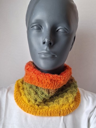Strickanleitung Halssocke, Loop, Schalkragen, Neckwarmer     #317