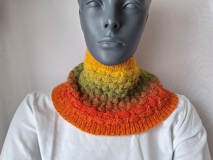 Strickanleitung Halssocke, Loop, Schalkragen, Neckwarmer     #317