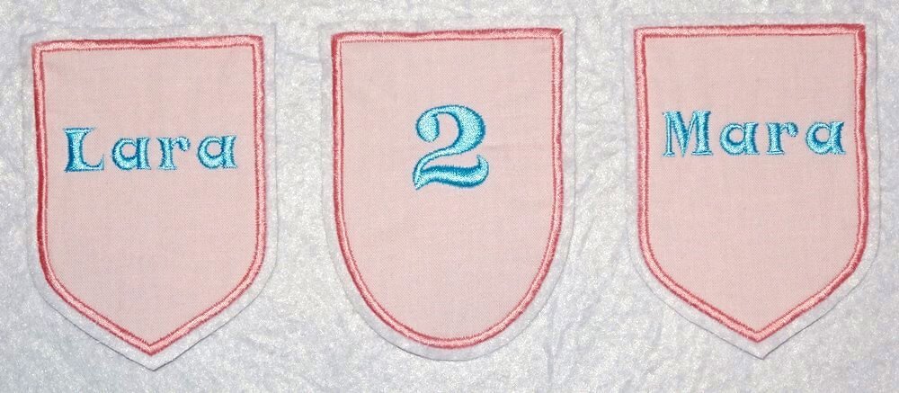 Stickdatei - Wimpel Rahmen Stickdatei - Bild 3