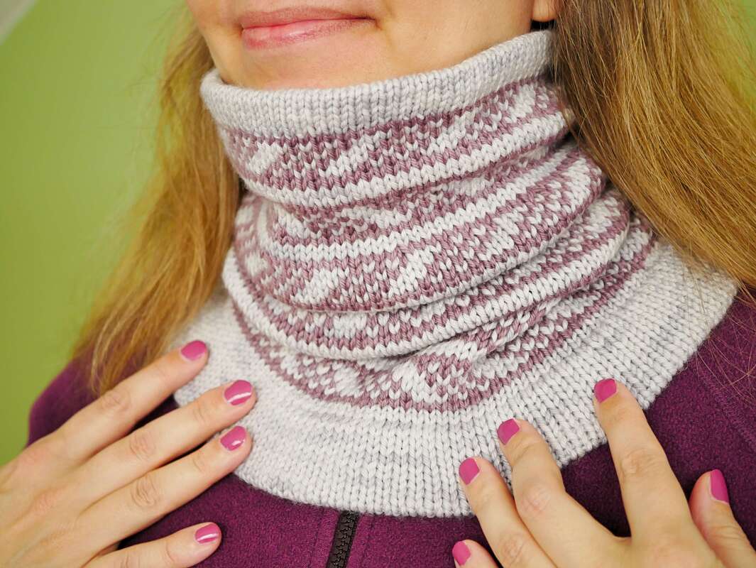 "Max" Loop - Strickanleitung für Colorwork Schlauchschal - Bild 2
