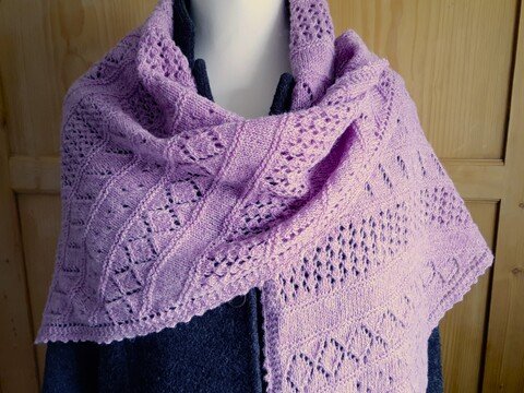 Strickkurs Lektion 5: Dreieckiges Lace-Tuch
