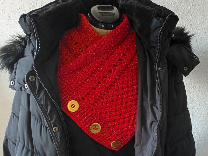 Häkelanleitung für den Schalkragen "Celtic Hug"