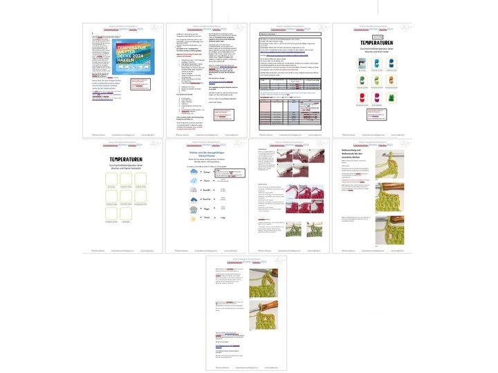 Temperatur Wetterdecke