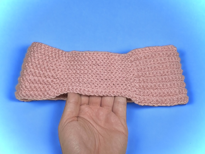 Winterliches Stirnband Set - Häkelanleitung