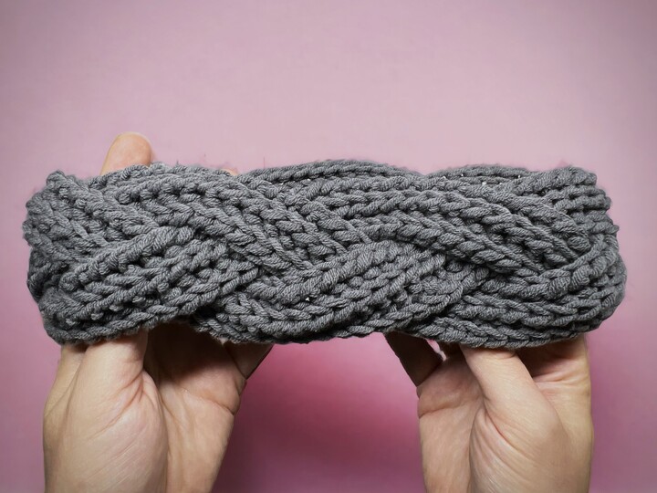 Winterliches Stirnband Set - Häkelanleitung