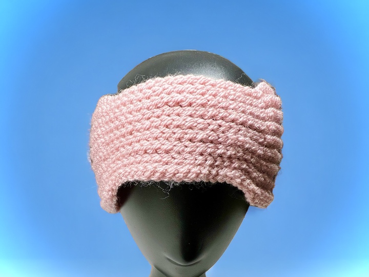 Winterliches Stirnband Set - Häkelanleitung