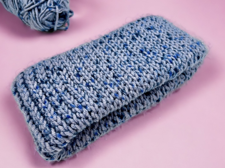 Winterliches Stirnband Set - Häkelanleitung