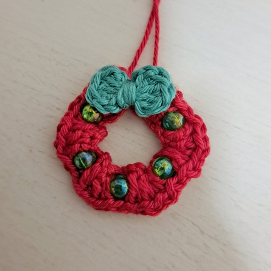 Weihnachtsschmuck / Geschenkanhänger - Häkelanleitung PDF