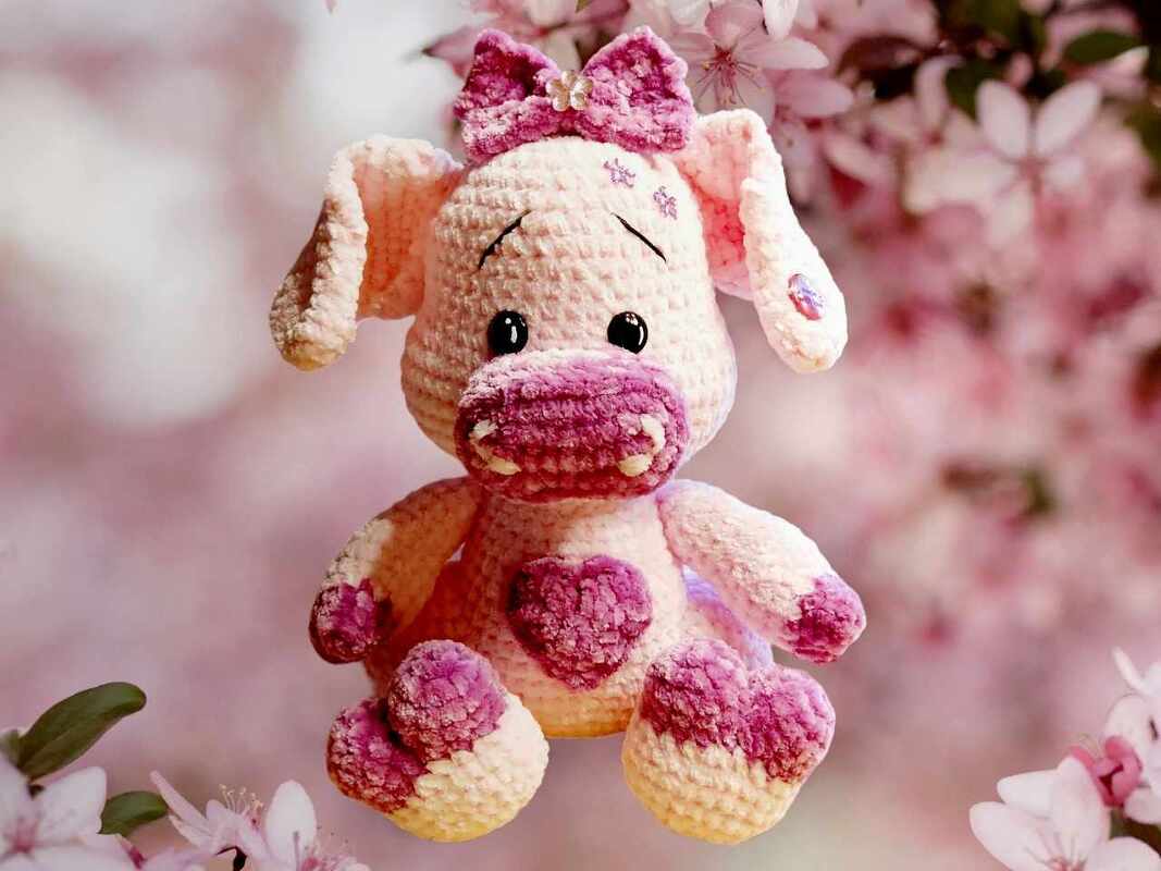 Häkelanleitung / Amigurumi / Piggy Sue