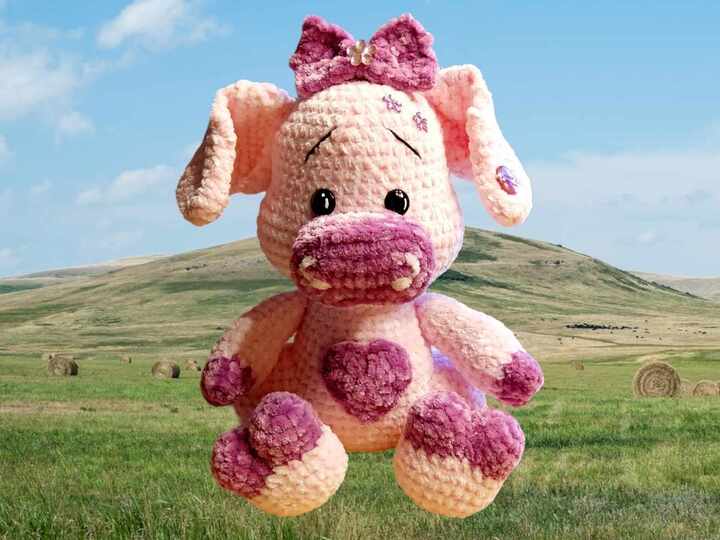 Häkelanleitung / Amigurumi / Piggy Sue