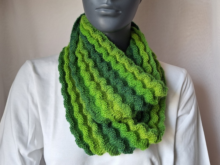 Strickanleitung Loop, Schal, Rundschal für Anfänger