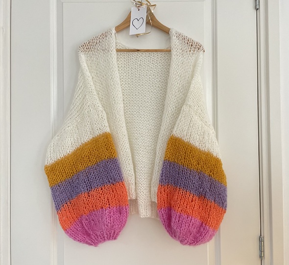 Knit pattern – Mohair cardigan “Maitiid”