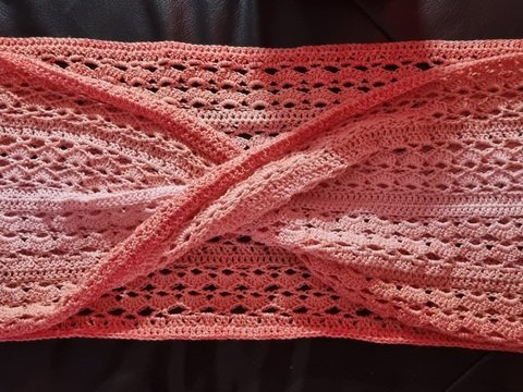 Häkelanleitung Möbius-Loop "shrimps"