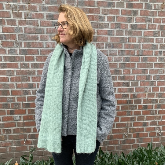 Strickanleitung Oversized Schal Leonie Einheitsgröße