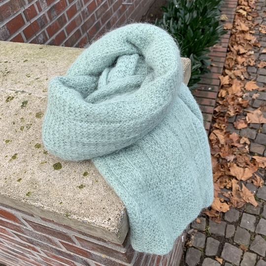Strickanleitung Oversized Schal Leonie Einheitsgröße