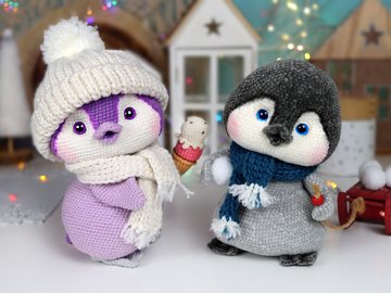 Crochet pattern Penguins