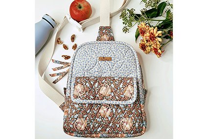 Sling Bag, Crossbody Bag - mit 7 optionalen Fächern - Schnittmuster