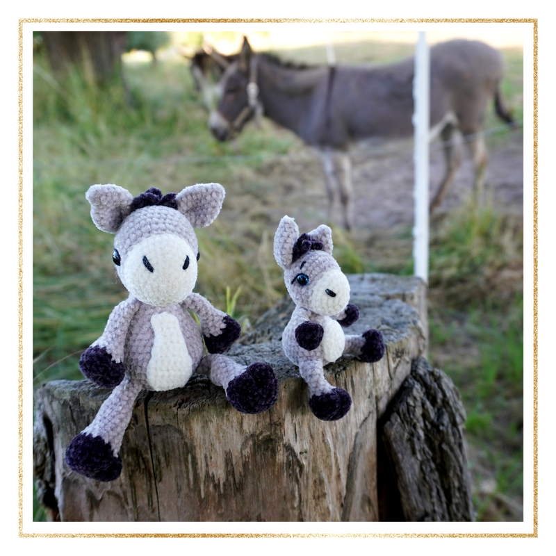 Esel Fips und Eselchen Filou - Kombi-Anleitung - Bild 3