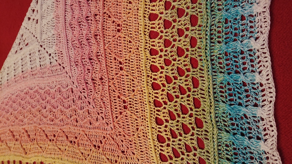 Tuch Henriette häkeln