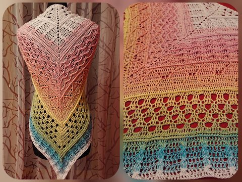 Tuch Henriette häkeln