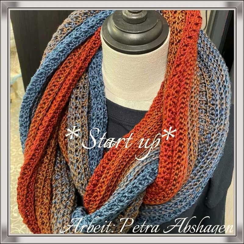 Häkelanleitung Start up              Loop Schal für Damen und Herren häkeln - Bild 2
