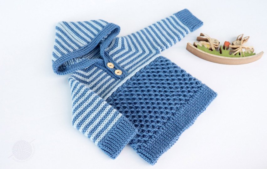 Baby & children's sweater "Kai"  (Raglan, size: 0 m.-5 y.)
