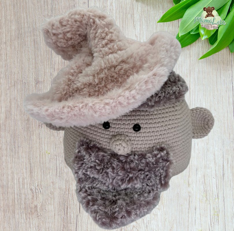 Türstopper, Dekoration „Zwerg“ - Häkelanleitung