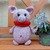 Schweinchen Frida als Glücksbringer häkeln  ca. 20cm hoch