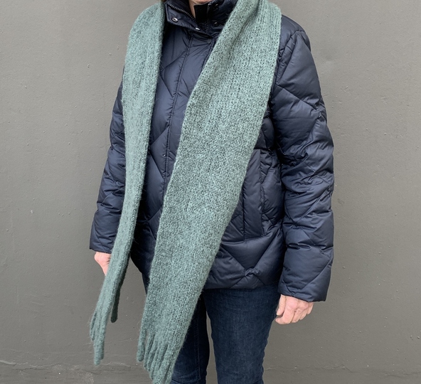 Strickanleitung Alpaka Schal Laura